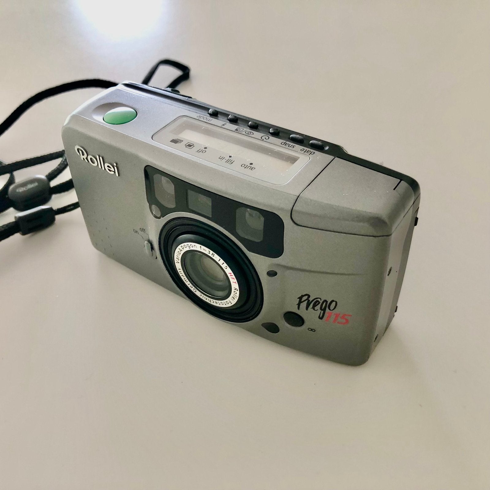 Rollei Prego 115 Compact Camera - Vintage Analoog, Audio, Tv en Foto, Fotocamera's Analoog, Ophalen of Verzenden, Gebruikt, Compact