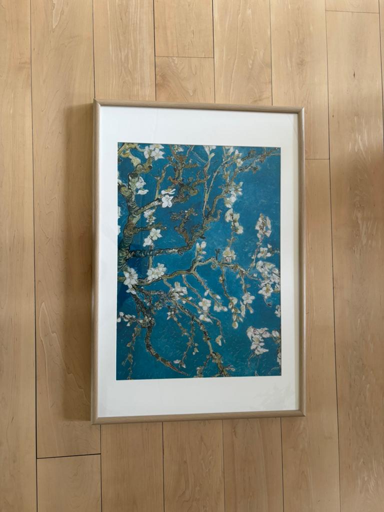 Reproductie van Gogh “Amandelbloesem”, Ophalen of Verzenden