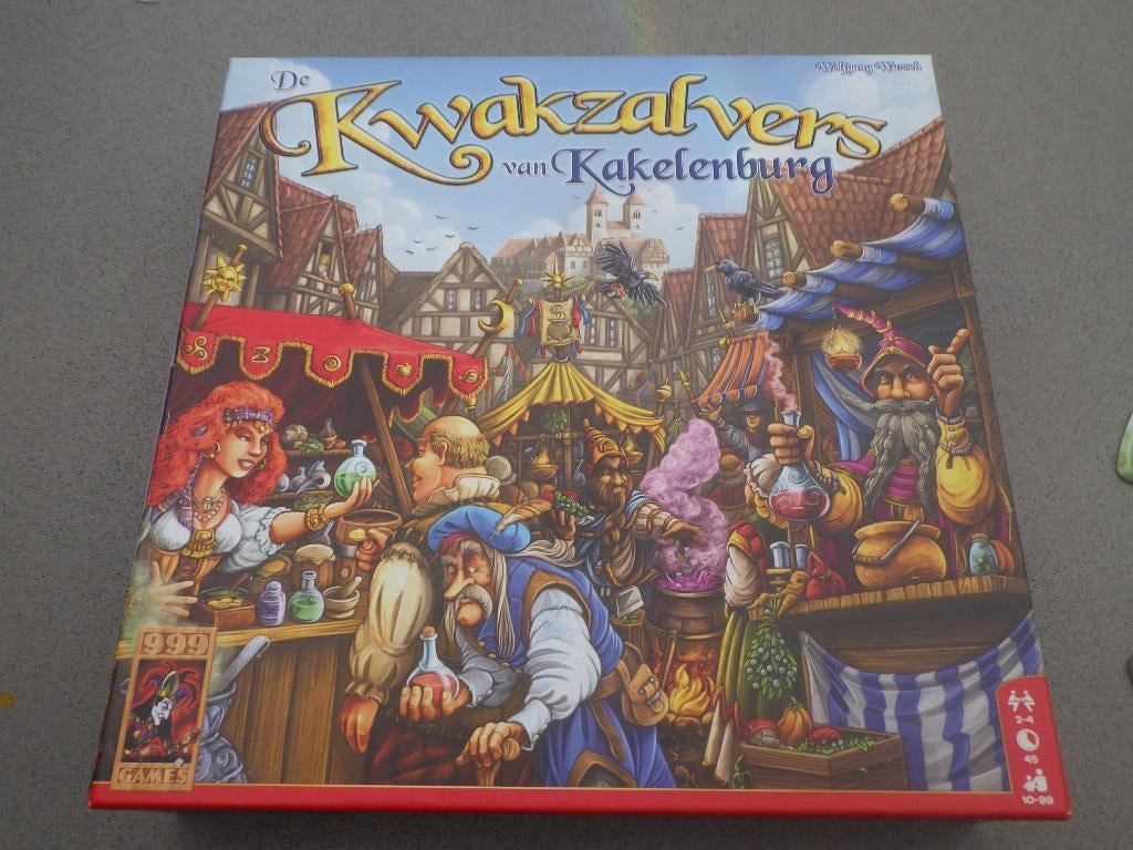 De Kwakzalvers van Kakelenburg, Hobby en Vrije tijd, Gezelschapsspellen | Bordspellen, Ophalen of Verzenden