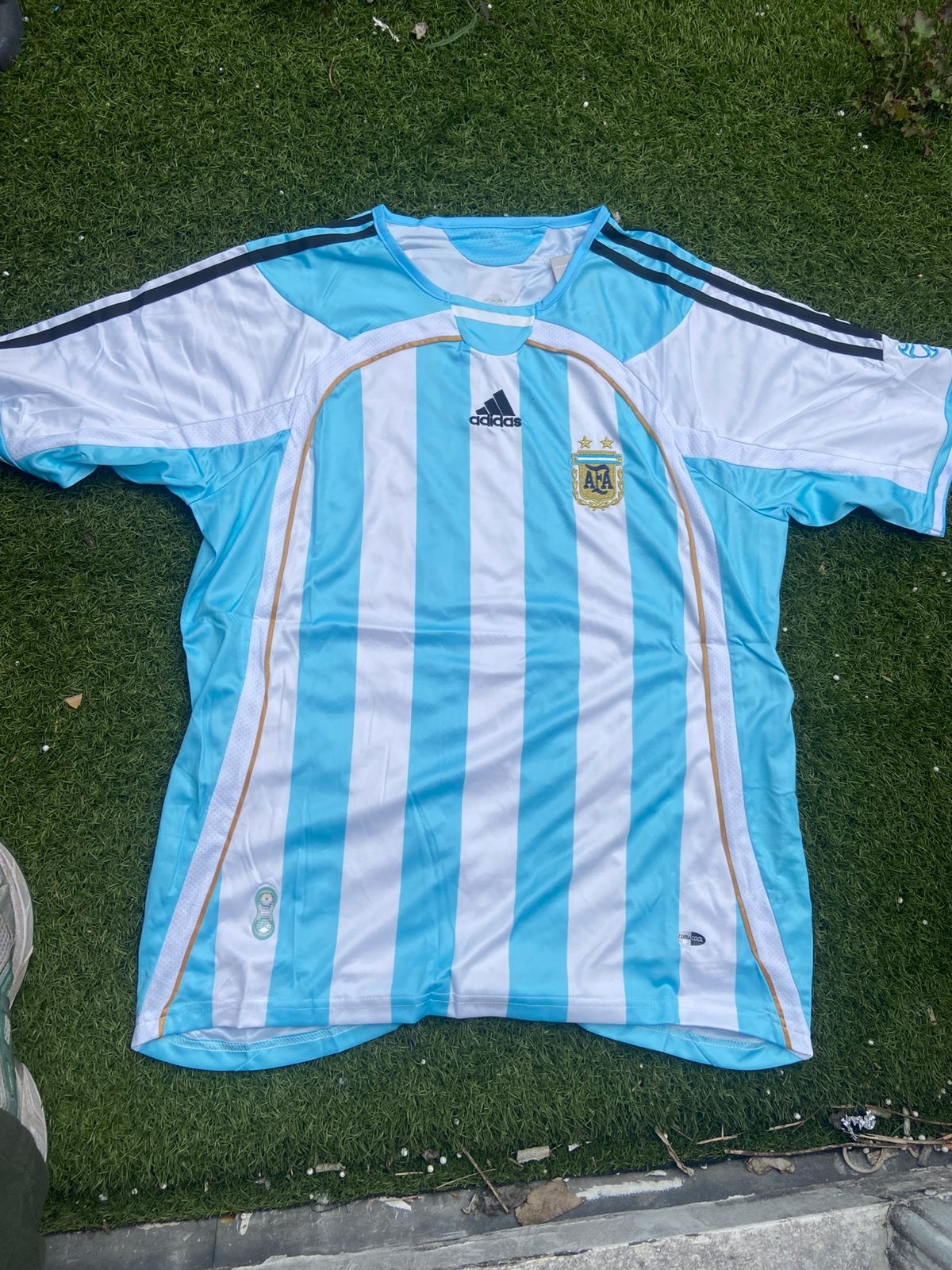 Argentinie 2010 thuisshirt, Maat XL, Ophalen of Verzenden, Zo goed als nieuw, Shirt