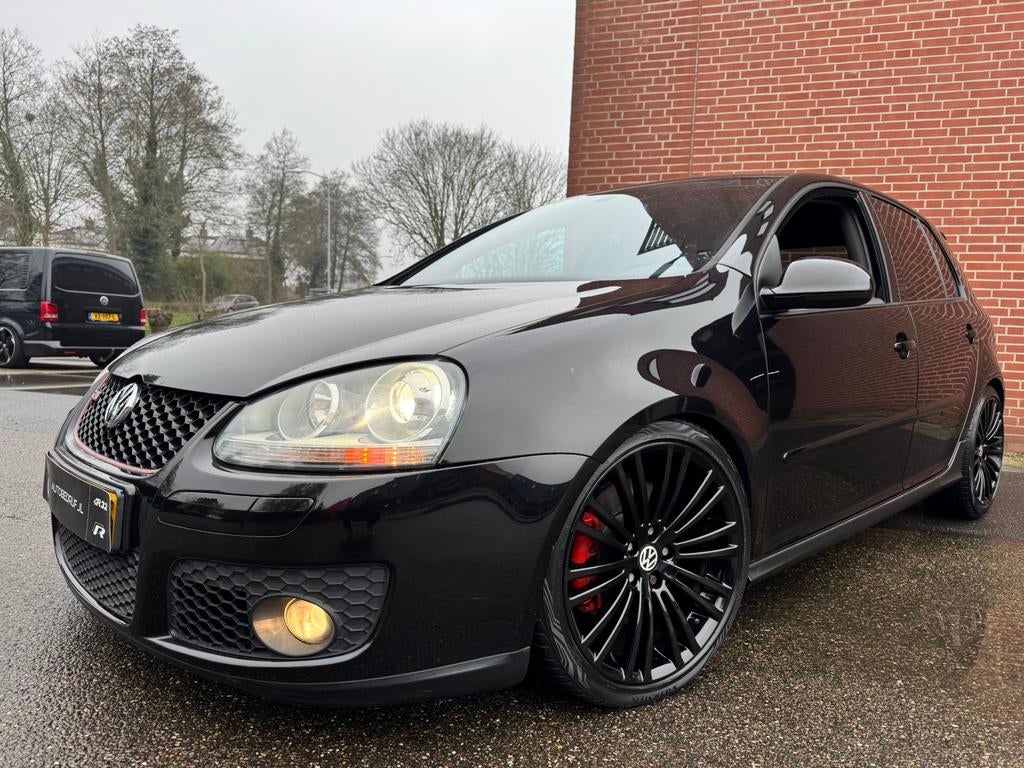 Vw Golf 2.0 TFSI GTI DSG 250PK/ LEER/ 5 drs/ 18" R32/ VOL !, Euro 5, 4 cilinders, 1984 cc, Zwart