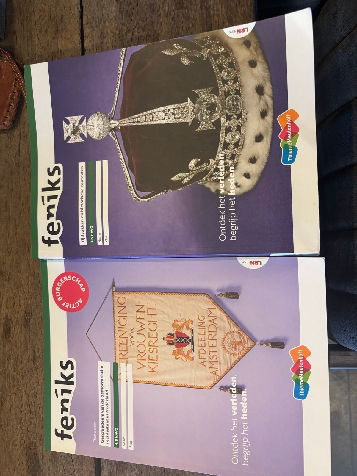 Feniks Geschiedenisboeken 4-5 HAVO - Typisch & Actief Burger, Boeken, Ophalen of Verzenden, Gelezen, HAVO, Geschiedenis