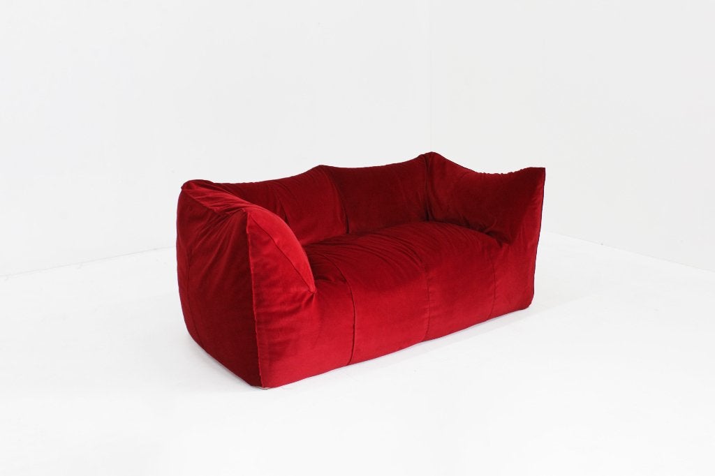 Le Bambole Sofa Mario Bellini B&B Italia, 100 tot 125 cm, Design, 125 cm of meer, Ophalen of Verzenden