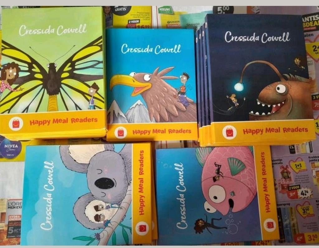 Kleine Detectives- Happy Meal Readers- nieuw in verpakking, Ophalen of Verzenden, Nieuw, Cressida Cowell, Non-fictie
