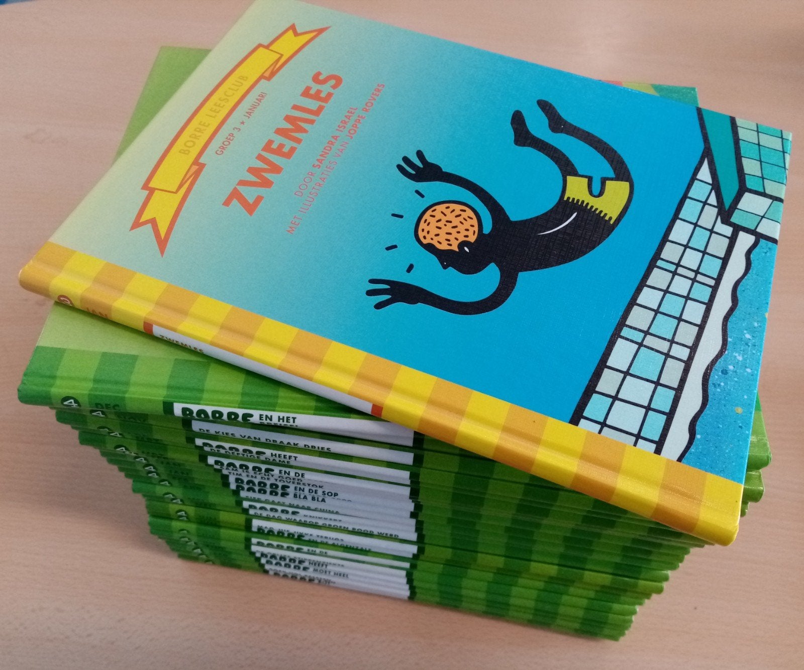Borre leesclub serie, Ophalen of Verzenden, Zo goed als nieuw, Fictie algemeen