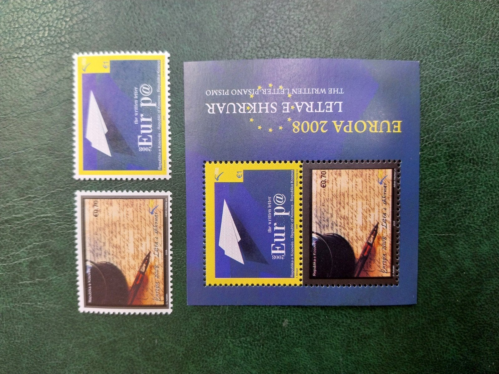 Europa Kosovo 102-103+blok 9 brief 2008 postfris mi 29,50 eu, Ophalen of Verzenden, Dier of Natuur