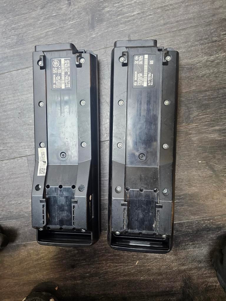 Bosch PowerTube 500 accu (2 stuks), Fietsen en Brommers, Fietsaccessoires | Fietsaccu's, Ophalen of Verzenden, Gebruikt
