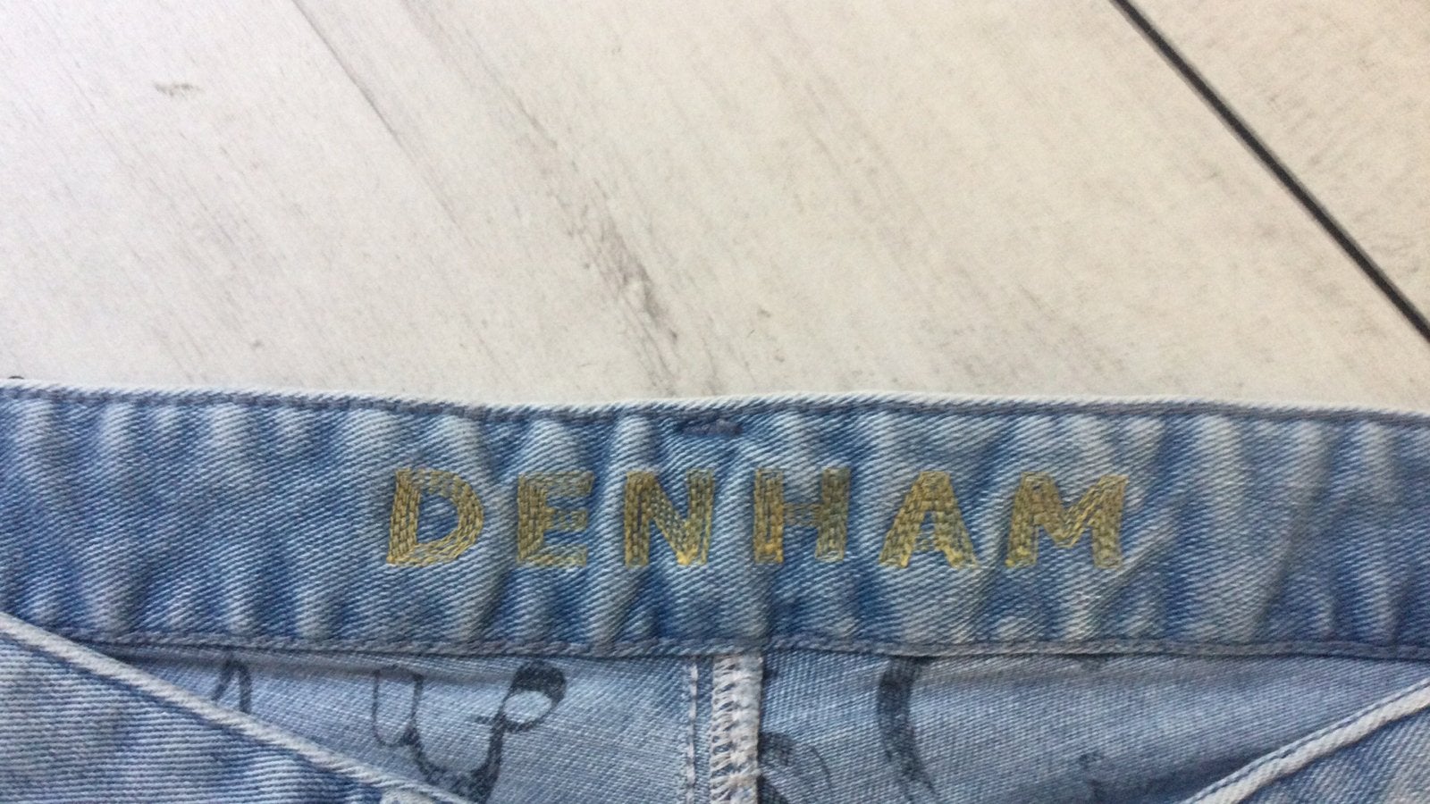 Denham jeans maat 29/32, zeer nette staat, Blauw, W32 (confectie 46) of kleiner, Ophalen of Verzenden, Zo goed als nieuw