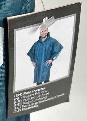 Nieuwe Regenponcho - Ideaal voor onderweg, Ophalen of Verzenden, Nieuw, Regenpak, Dames