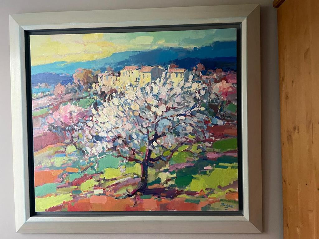 Olieverf schilderij van Jos Leus, Ophalen of Verzenden