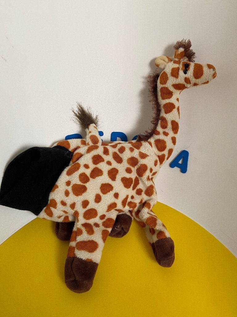 K4162 Beleduc handpop giraf giraffe, Ophalen of Verzenden, Zo goed als nieuw, Overige typen
