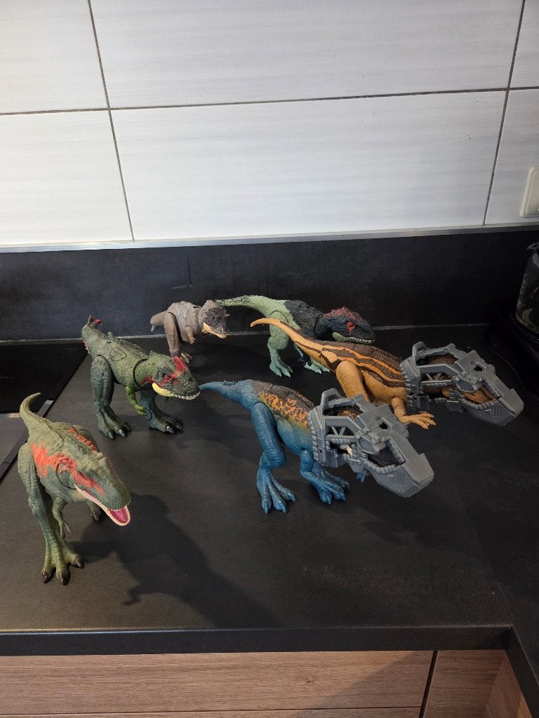 Mattel jurassic world dino's diverse soorten, Ophalen of Verzenden, Zo goed als nieuw