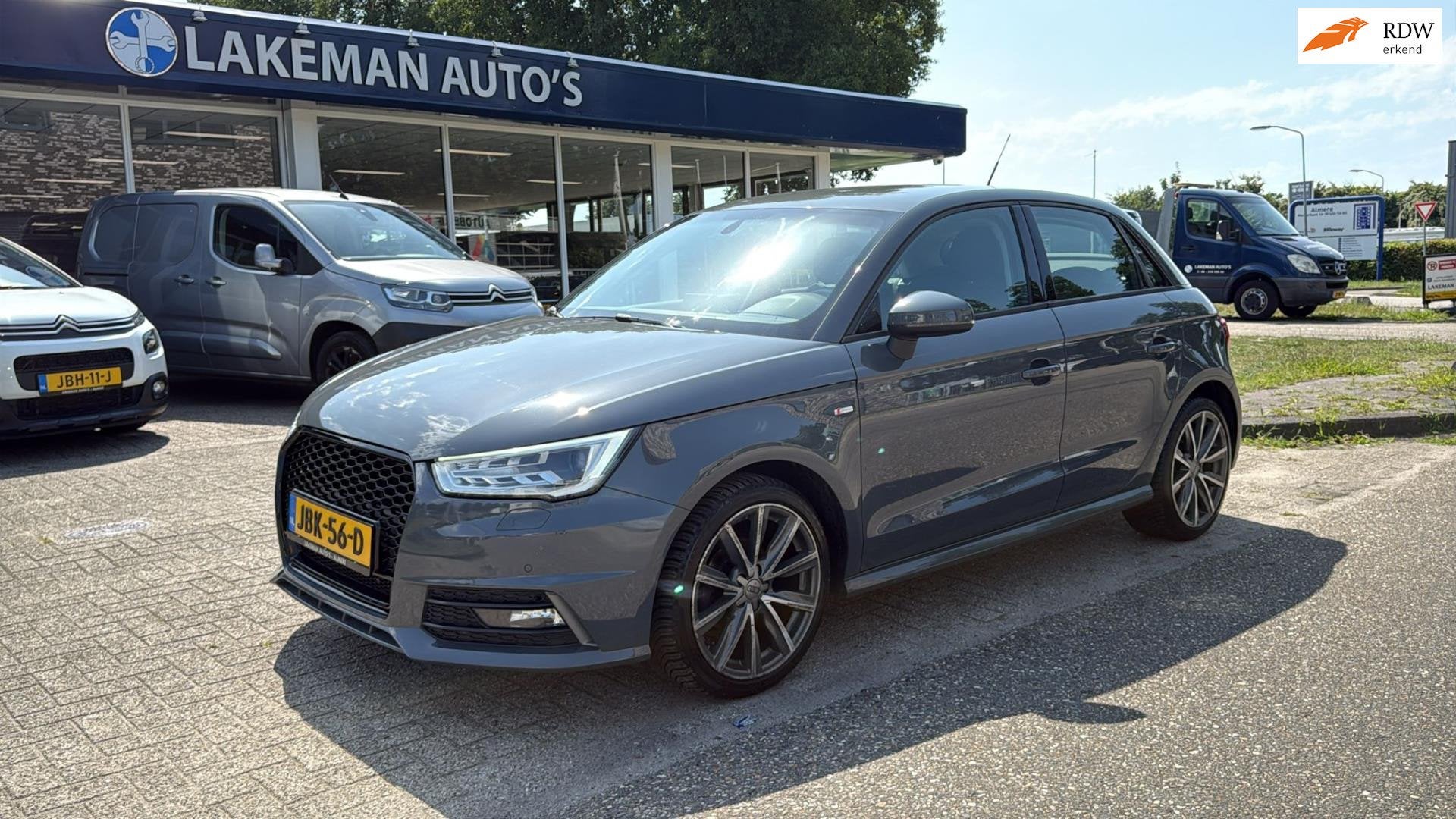 Audi A1 SPORTBACK 1.0 TFSI Advance Sport Greyline Xenon Navi, Auto's, Audi, Voorwielaandrijving, Euro 6, 23 km/l, Bedrijf