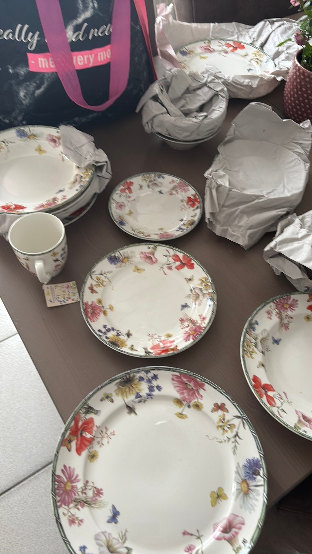 Janneke Brinkman 6 delig servies, Ophalen, Nieuw, Bord(en), Overige stijlen