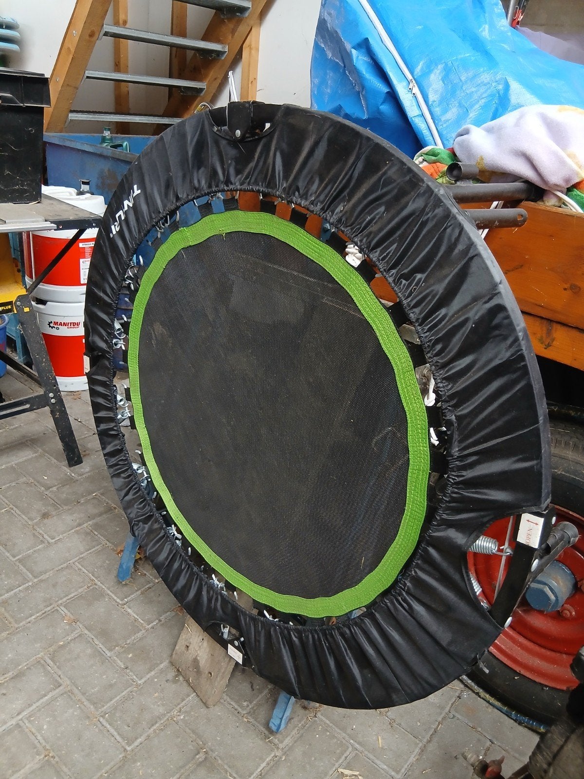 Mini trampoline voor fitness of plezier, Ophalen, Gebruikt