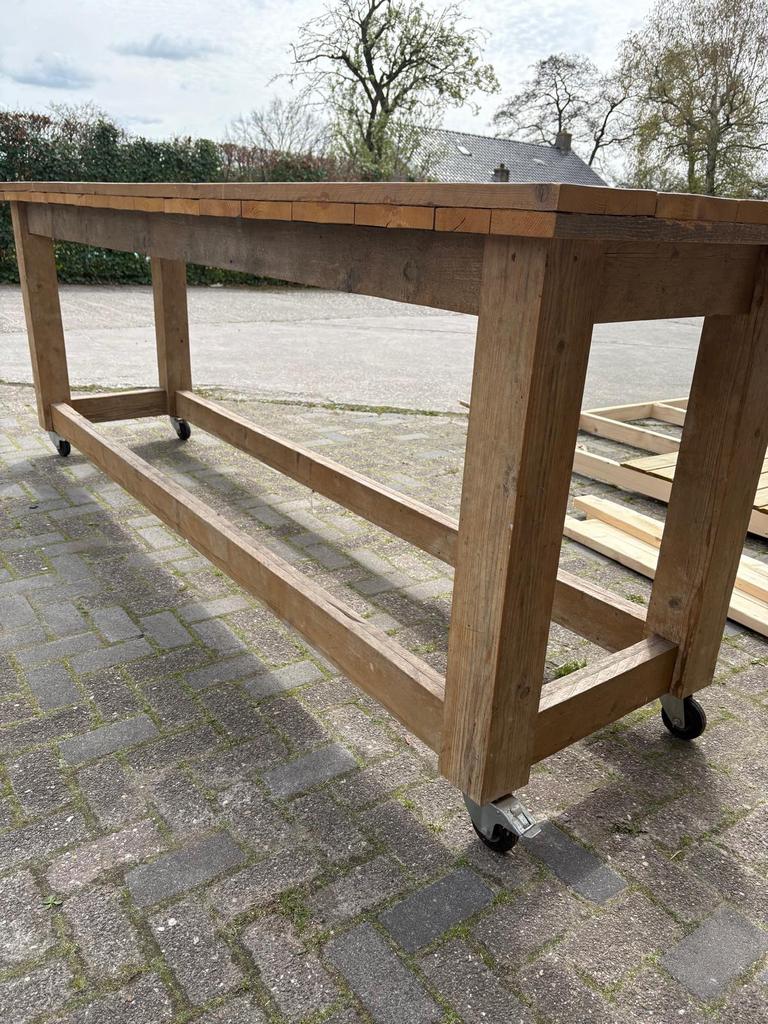 Bar tafel - bier tafel -  3 meter, Ophalen of Verzenden