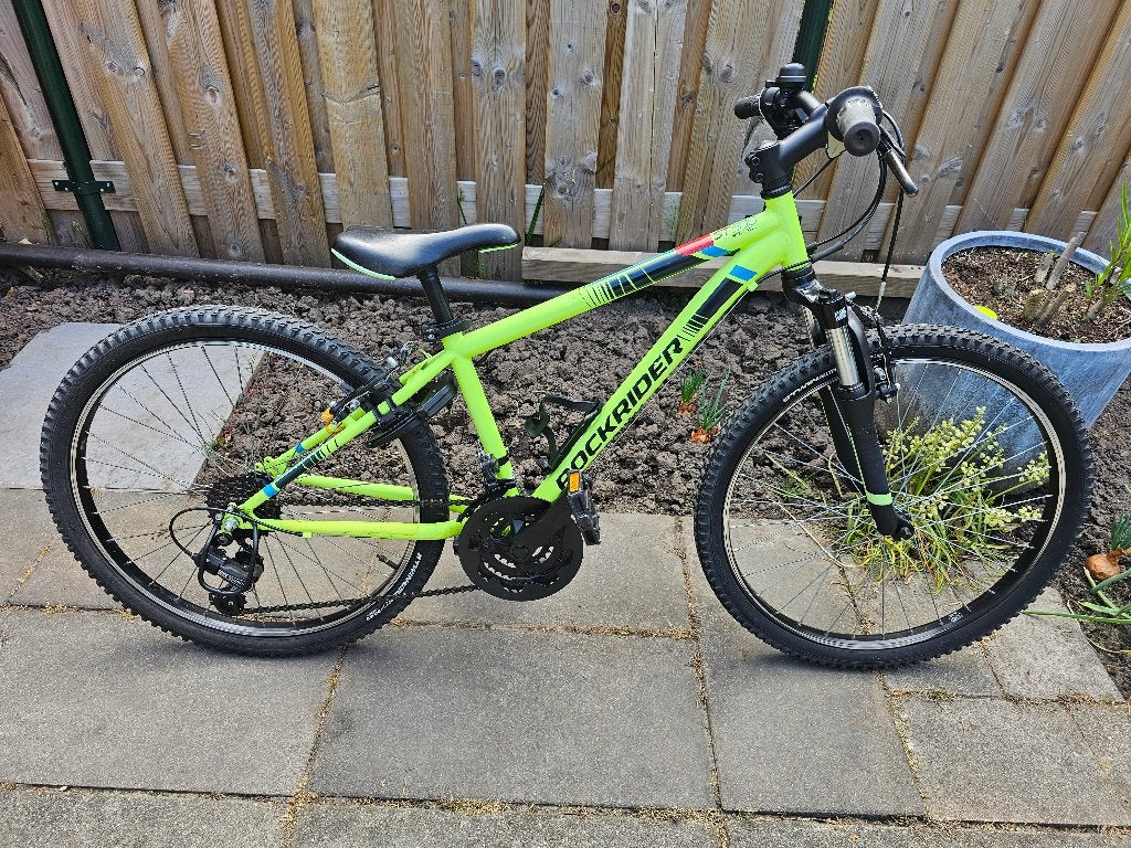 Btwin Rockrider ST500 Mountainbike 24inch zo goed als nieuw, Ophalen, Zo goed als nieuw, 24 inch, Versnellingen