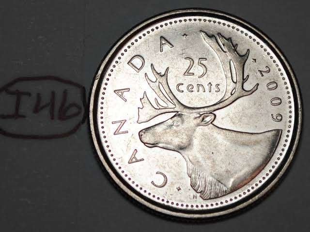Canada - 25 cent 2009 - Circulated^, Verzenden, Noord-Amerika, Losse munt