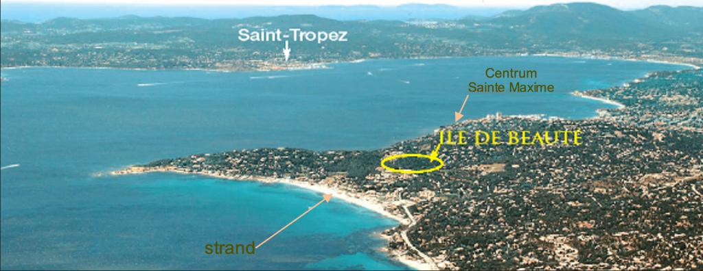 Sainte Maxime, 4 pers. bij strand met zeezicht Côte d'Azur, 2 slaapkamers, Provence en Côte d'Azur, Appartement, Aan zee