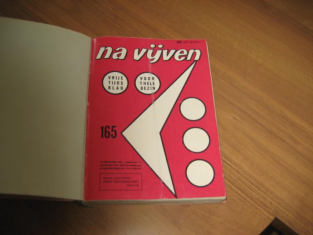 na vijven magazine jaargangen ingebonden 1966, Ophalen of Verzenden