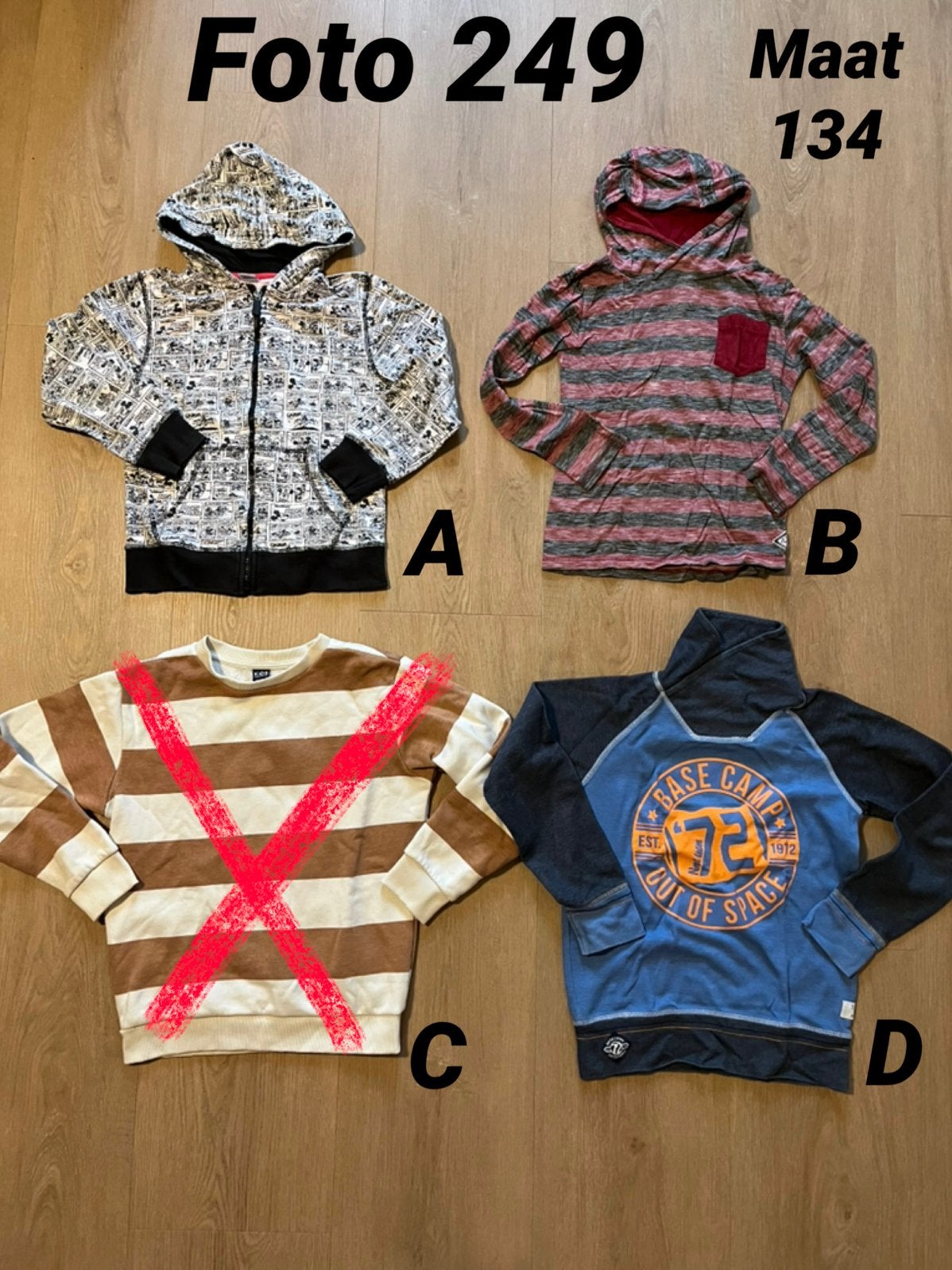 Trui jongen winter maat 134 zgan *foto 249*, Ophalen of Verzenden, Zo goed als nieuw, Jongen, Shirt of Longsleeve