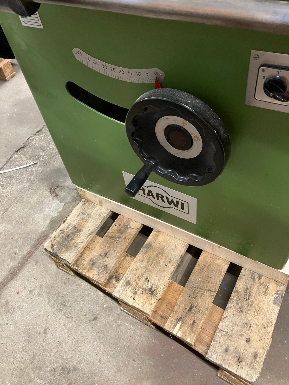 Harwi zaagmachine met verstelbare hoek, Ophalen of Verzenden