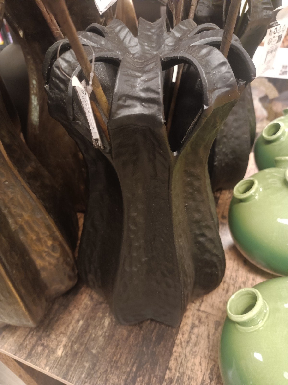 Decoratieve vaas/lichtobject, 37 cm hoog, 19 cm doorsnee, Antiek en Kunst, Ophalen of Verzenden