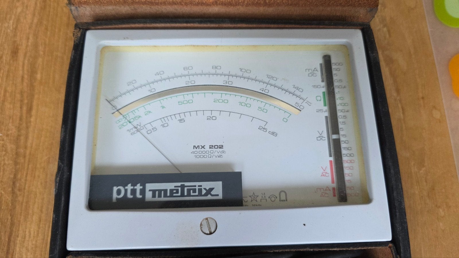 PTT Metrix MX 202 multimeter, Ophalen of Verzenden, Overige typen