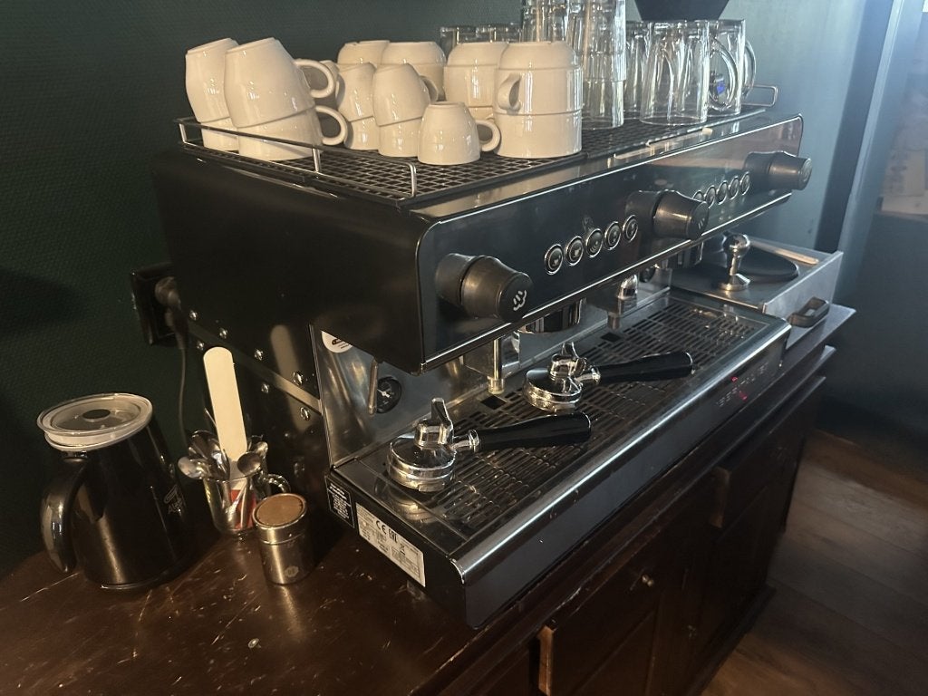 Horeca professionele halfautomatische espressomachine, izgst, Ophalen, Gebruikt, Koffiemachine, Gemalen koffie