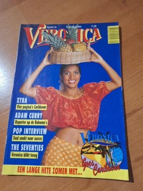 Veronica 1994 Carribean Abba East 17 Seal Adam Curry, Boeken, Tijdschriften en Kranten, Verzenden, Gelezen, Muziek, Film of Tv