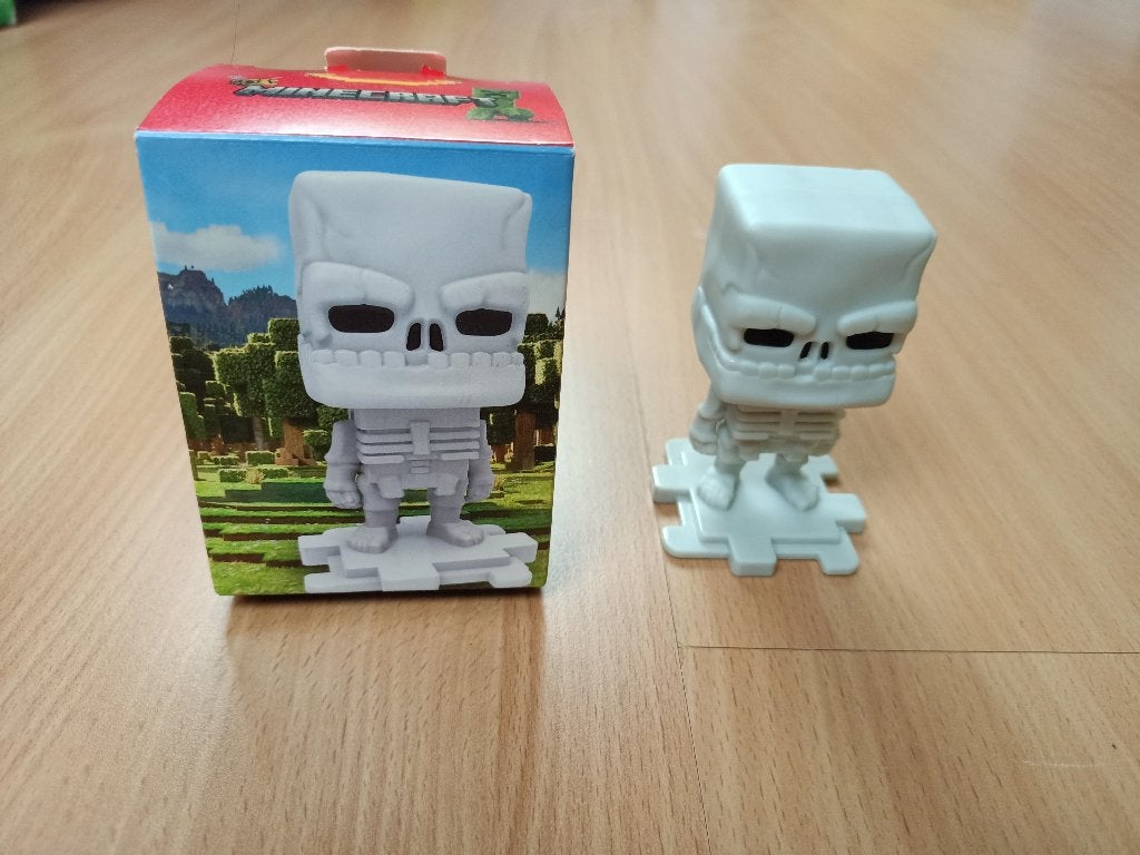 McDonalds Minecraft Skeleton 2025, Ophalen, Zo goed als nieuw