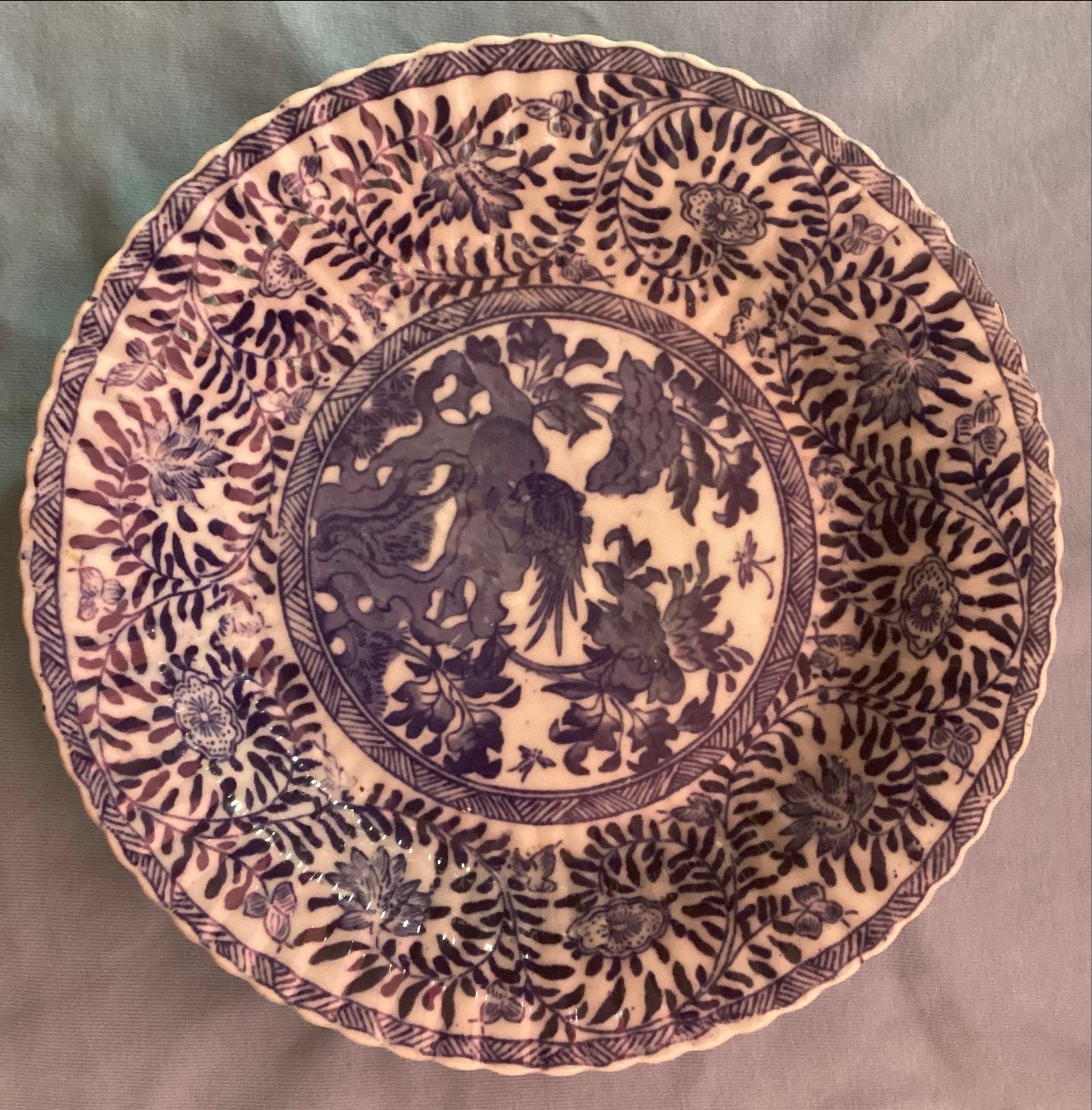 Antiek Mosa Maastricht 1910 Kangxi-stijl, Antiek en Kunst, Antiek | Porselein, Verzenden