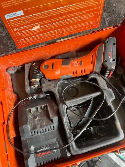 accu fein multitool 18v, Ophalen of Verzenden, Zo goed als nieuw