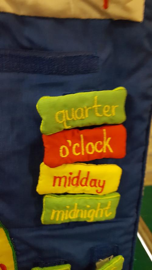 tell the time mat, Ophalen of Verzenden, 'T Olde Gre-j, Info@toldegrej.nl, Endepoelstraat 20f Didam