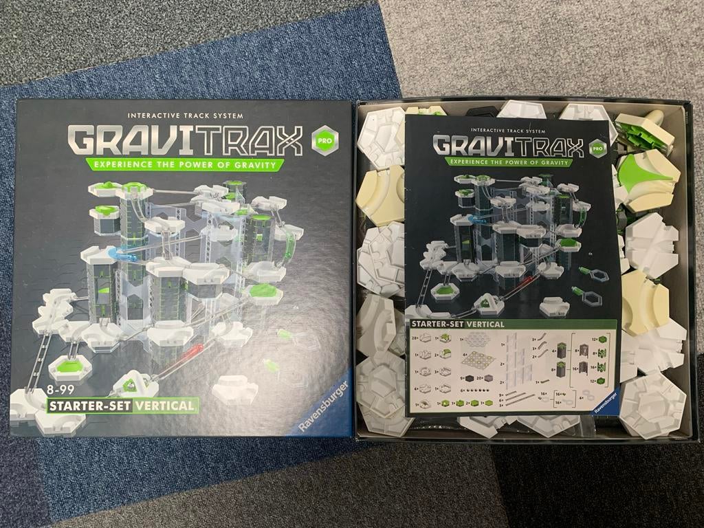 Gravitrax PRO Starter-Set Vertical - Compleet, Ophalen of Verzenden, Zo goed als nieuw, Overige merken