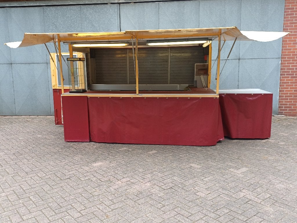 aanhanger met afzetcabine, Auto diversen, Aanhangers en Bagagewagens, Ophalen of Verzenden, Gebruikt