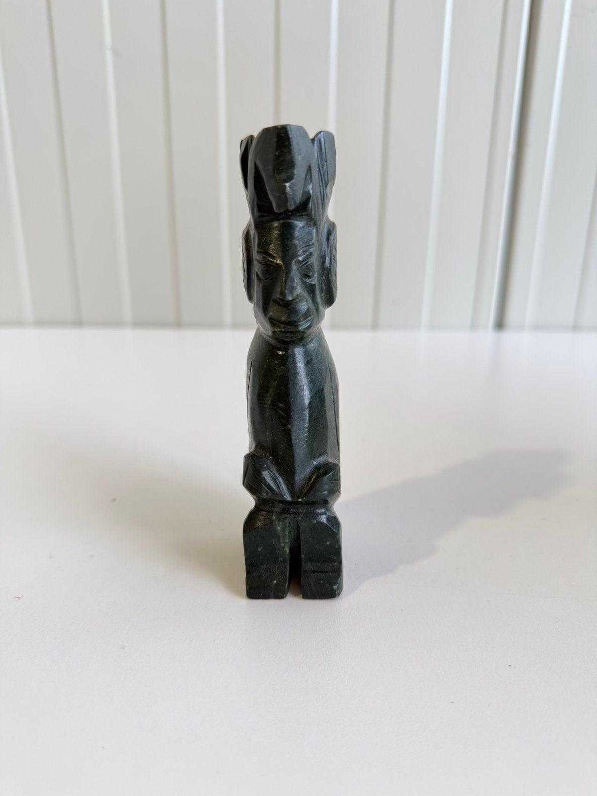 Azteekse/ Maya/ Inca totem beeldje van jade, Ophalen of Verzenden, Zo goed als nieuw, Overige typen