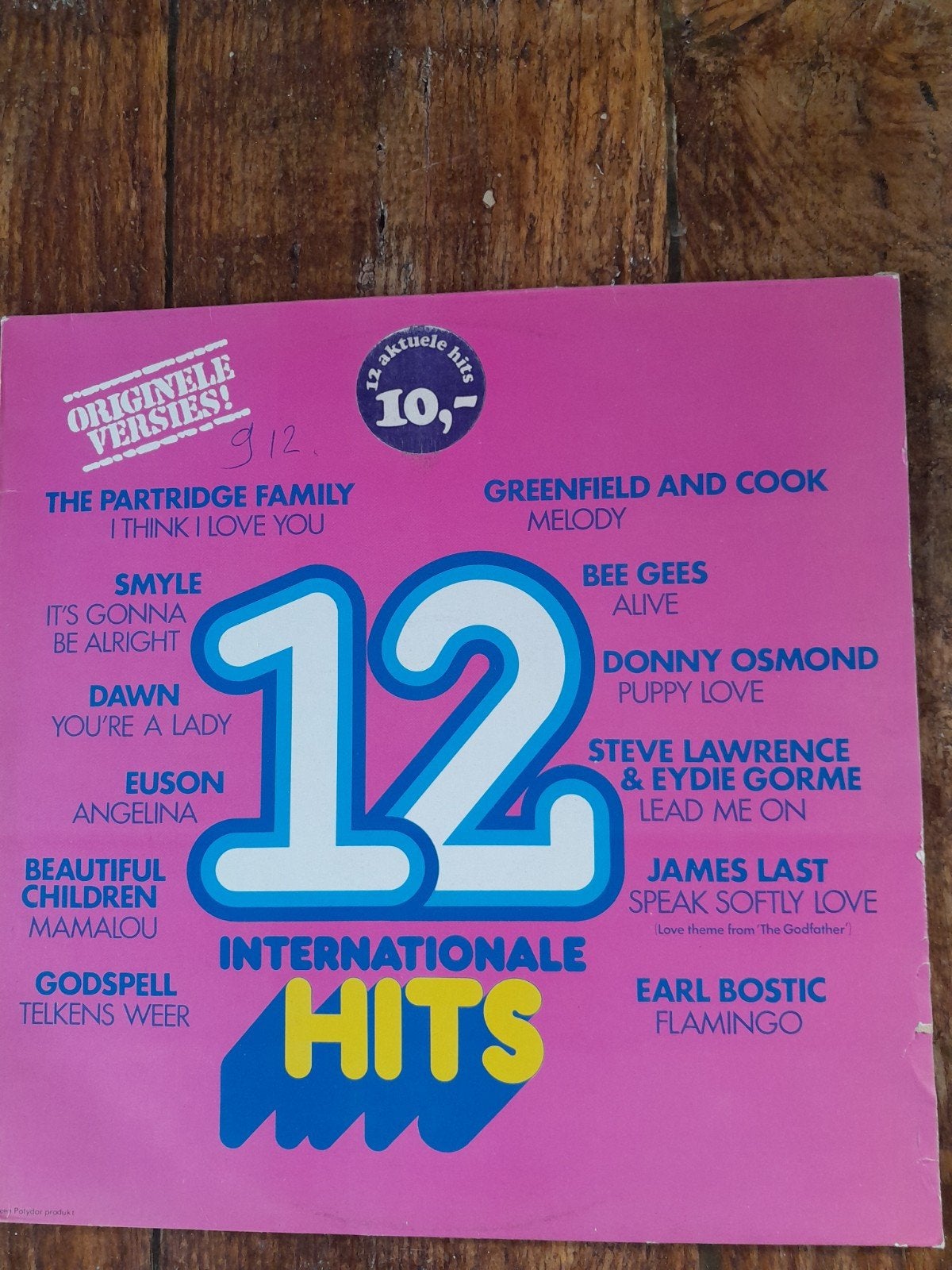Lp, 12 internationale Hits, Ophalen of Verzenden, Zo goed als nieuw, 12 inch, Pop