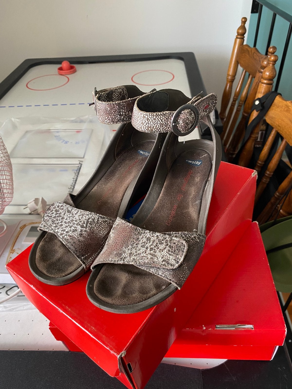 Wolky damesschoenen mt  40, Ophalen of Verzenden, Zo goed als nieuw, Schoenen met lage hakken