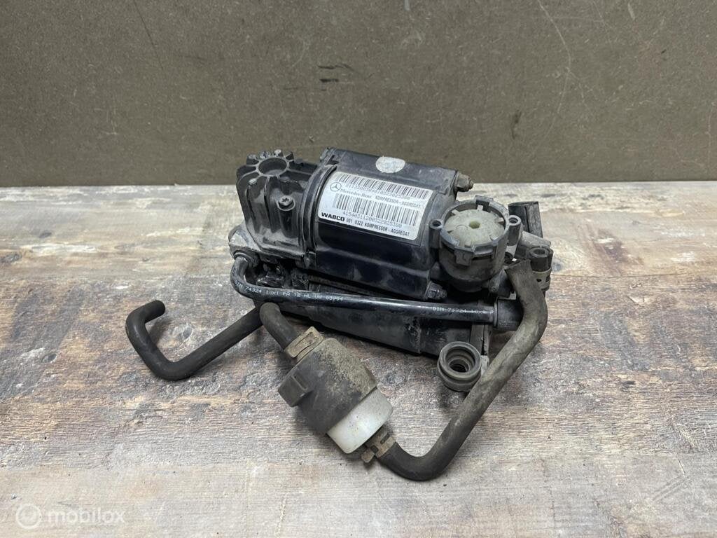 Luchtvering compressor Mercedes E-klasse Combi S211, Gebruikt, Mercedes-Benz, Ophalen of Verzenden