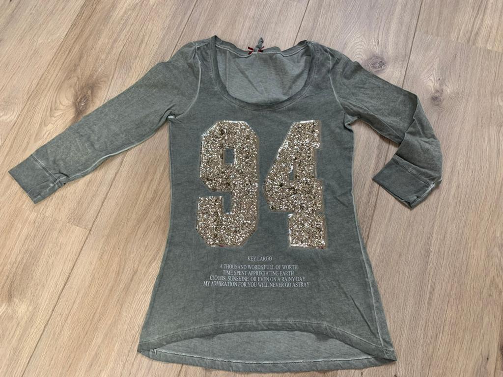 Key Largo t-shirt maat XS groen dames, Kleding | Dames, Ophalen of Verzenden, Zo goed als nieuw, Korte mouw, Maat 34 (XS) of kleiner
