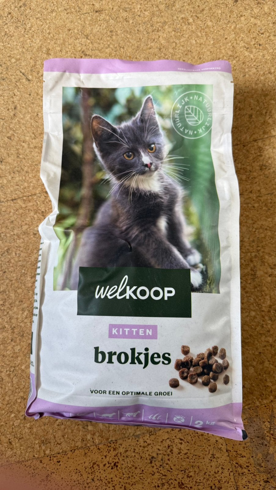 Welkoop kittenbrokken 2 kilo zak, Dieren en Toebehoren, Dierenvoeding, Ophalen of Verzenden, Kat