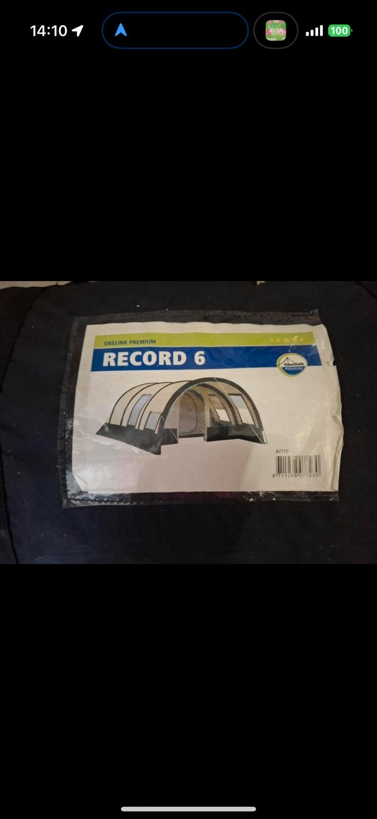 Obelink Premium Record 6 gezinstent - Zo goed als nieuw, Ophalen, Zo goed als nieuw, Tot en met 6