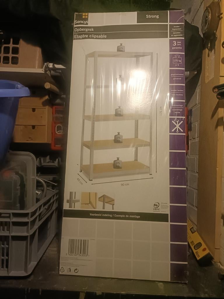 Stelling nieuw in doos, Ophalen, Nieuw