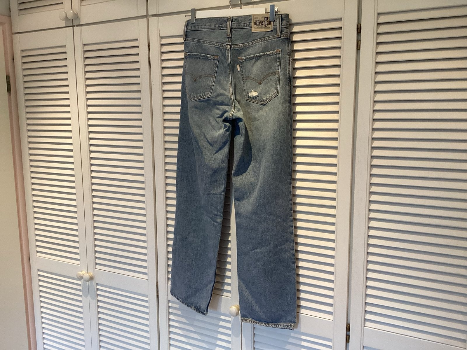 Levi's SilverTab '94 Baggy Jeans - W27, Kleding | Dames, Ophalen of Verzenden, Zo goed als nieuw, Blauw, W27 (confectie 34) of kleiner