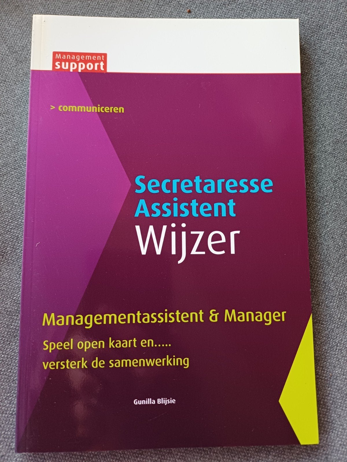 Gunilla Blijsie - Managementassistent & Manager, Sociale wetenschap, Ophalen of Verzenden, Zo goed als nieuw, Gunilla Blijsie