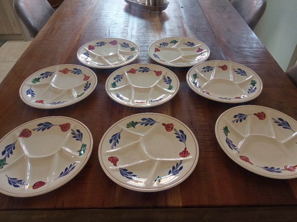 Fondueborden, Nieuw, Ophalen of Verzenden, Bord(en), Aardewerk