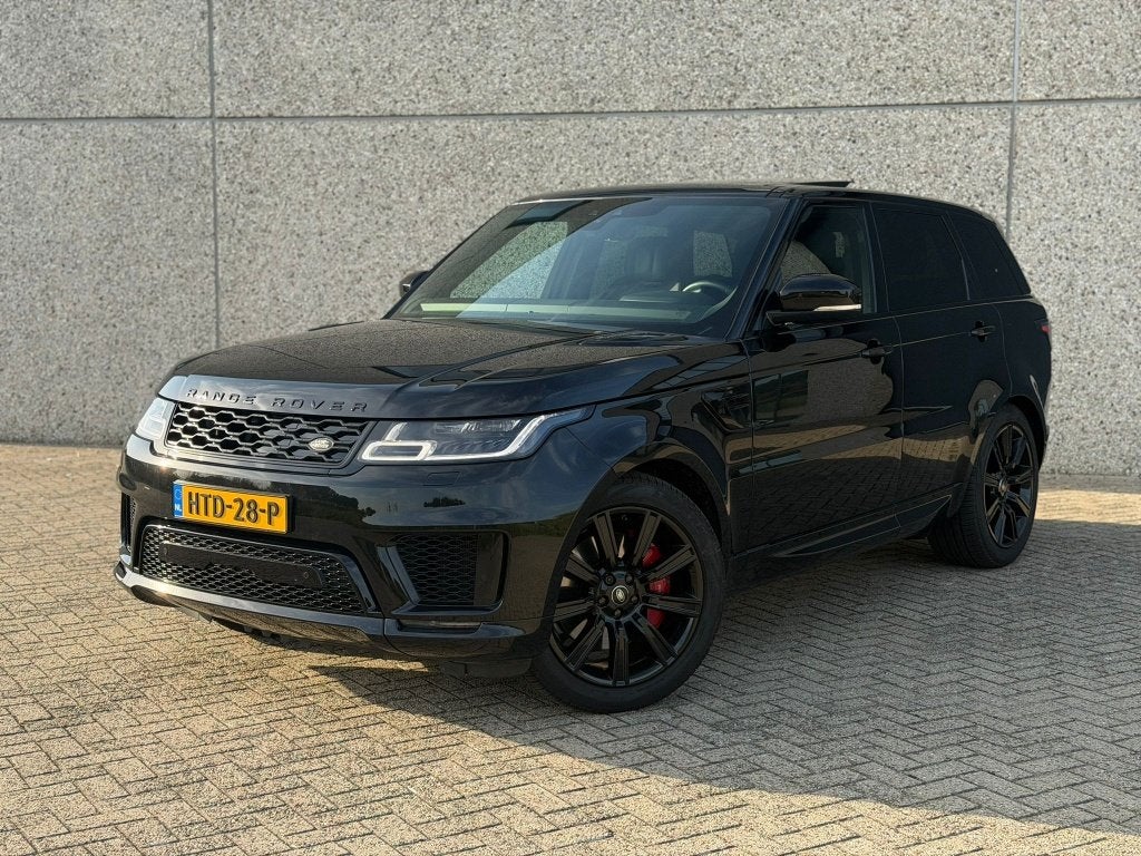 Range Rover Sport 2.0 P400e HSE Dynamic Pano Meridian, Auto's, Automaat, Sound system, Zwart, 2500 kg