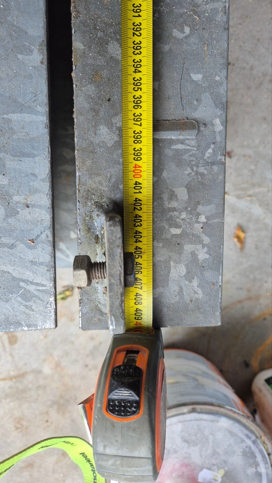 IPE Stalen balken - 2 stuks, 4 meter lang, Ophalen, Gebruikt, IJzer