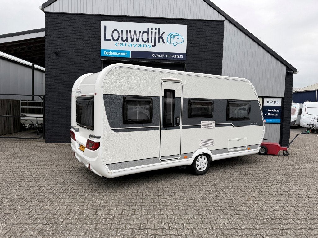 HOBBY On Tour 470 UL ’20 (Mover, Enkele Bedden), Caravans en Kamperen, 2 aparte bedden, Rondzit, Hobby, Bedrijf